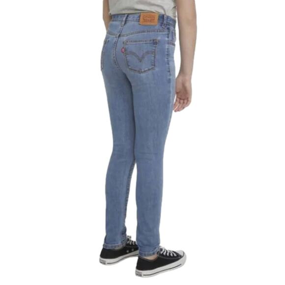 Levi's Girl's 720 Jeans High-Rise Adjustable Waistband Super Skinny Size 14 NWT - Picture 9 of 9